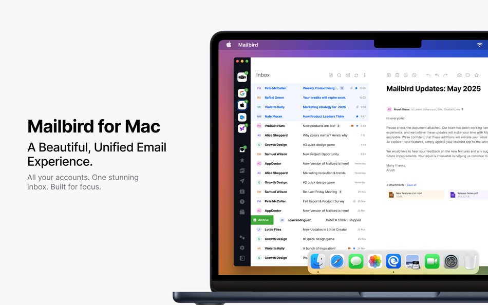 #6. Mailbird - The Email App (macOS) 由: Mailbird, Inc.