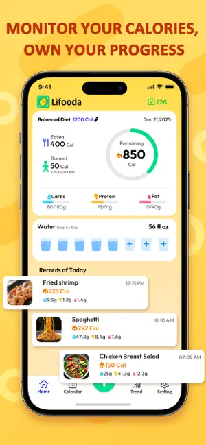 Lifooda - AI Calorie Tracker screenshot 4
