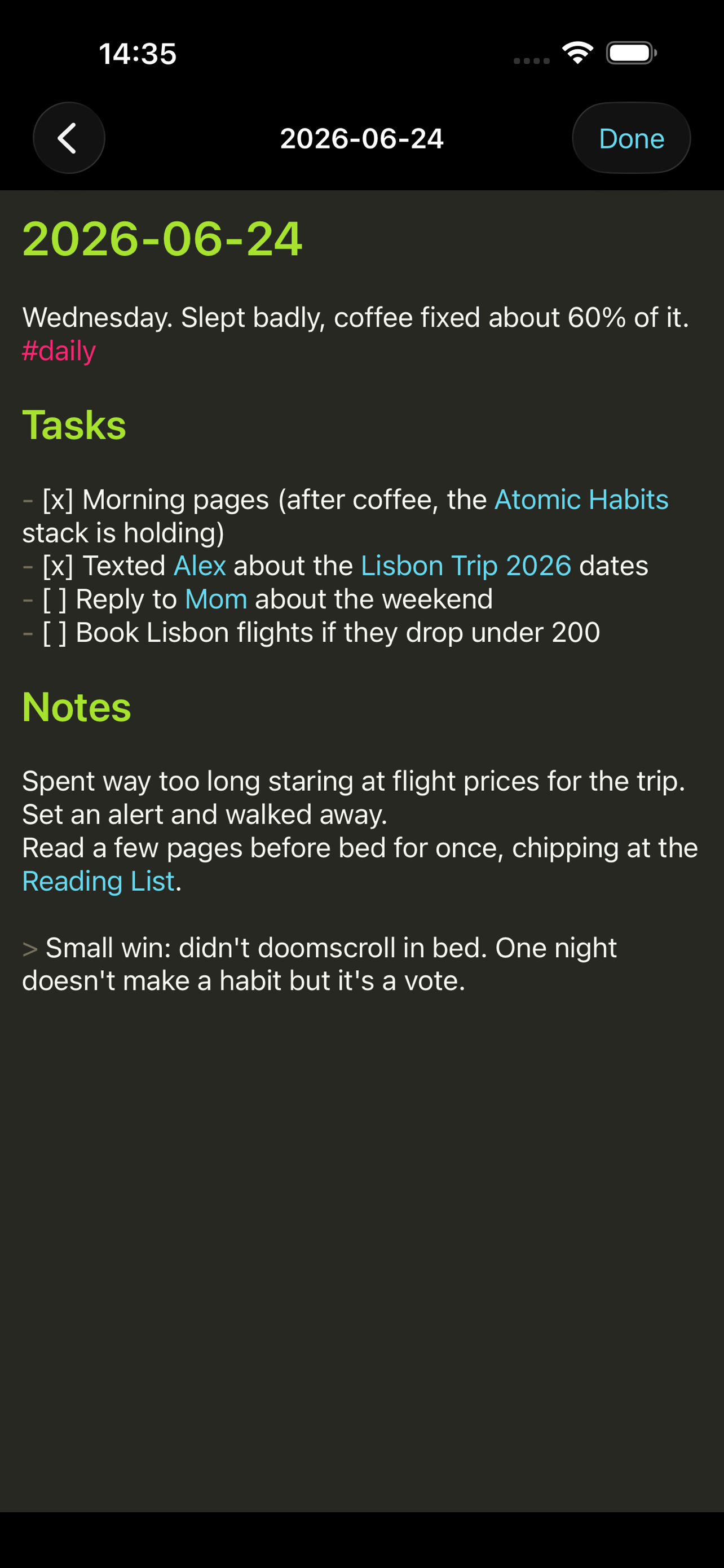 Metis: Markdown Notes screenshot 9
