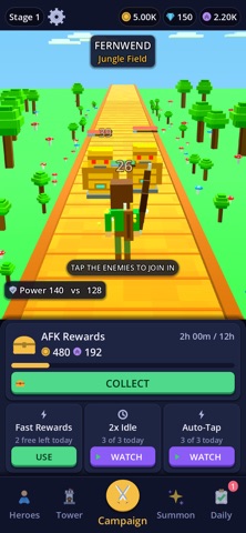 Voxel Craft: Idle RPG screenshot 1