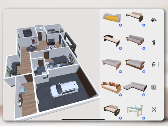 Screenshot #4 pour Design de la maison - Plan 3D