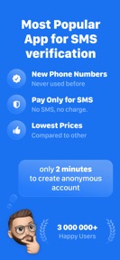 SMS Virtual - Receive SMS screenshot