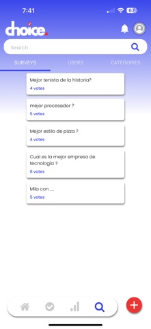 Choice Application Screenshot 6 of 7