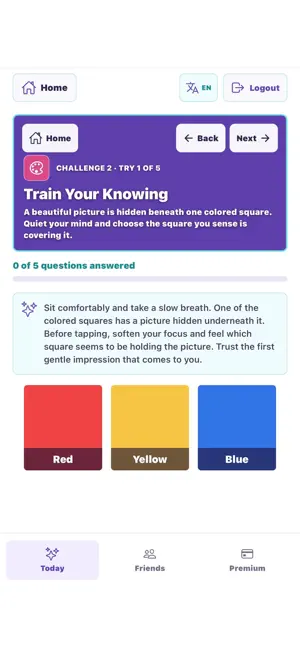 Intuisity: Intuition Training screenshot 4