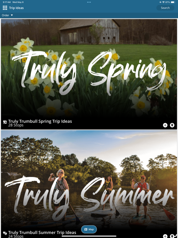 Truly Trumbull iPad screenshot 6 - Travel app