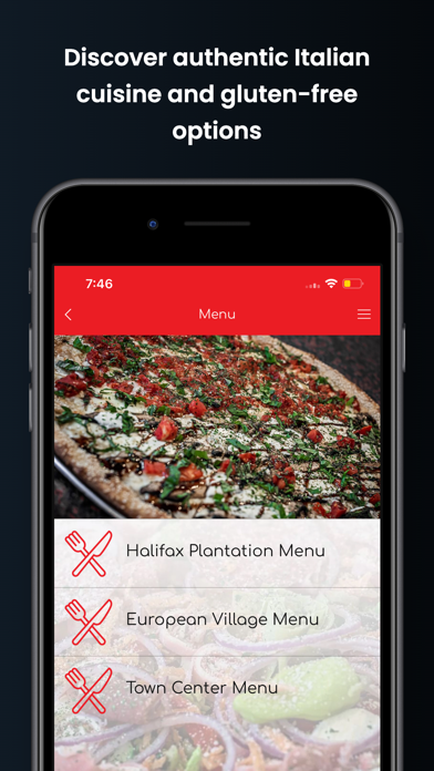 Mezzaluna Pizzeria Screenshot 2 - AppWisp.com Mezzaluna Pizzeria Screenshot 2 - AppWisp.com