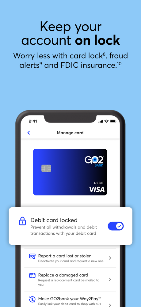 GO2bank: Mobile banking screenshot 9