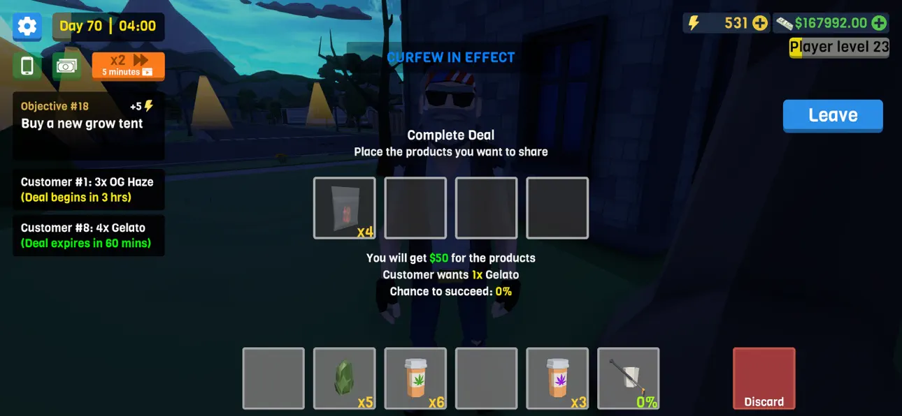 Substance Syndicate Tycoon V iOS Mod IPA screenshot 3 - iOS game interface