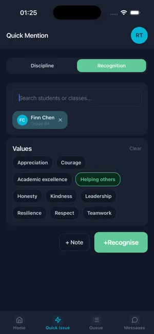 Swan Schools screenshot 2