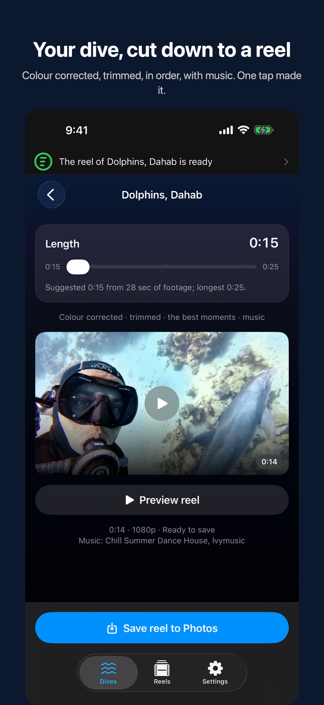 Screenshot 1 of Surface Interval – Dive Videos