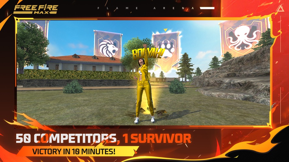 #2. Free Fire MAX (iOS) Por: GARENA INTERNATIONAL I PRIVATE LIMITED