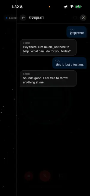 Echo AI – Voice Assistant screenshot 2