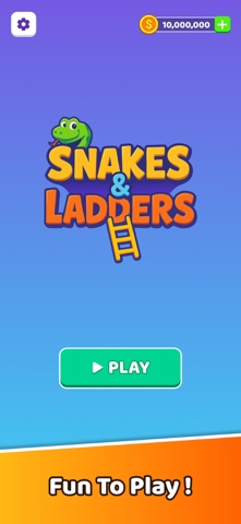 Snakes and Ladders Card Game screenshot