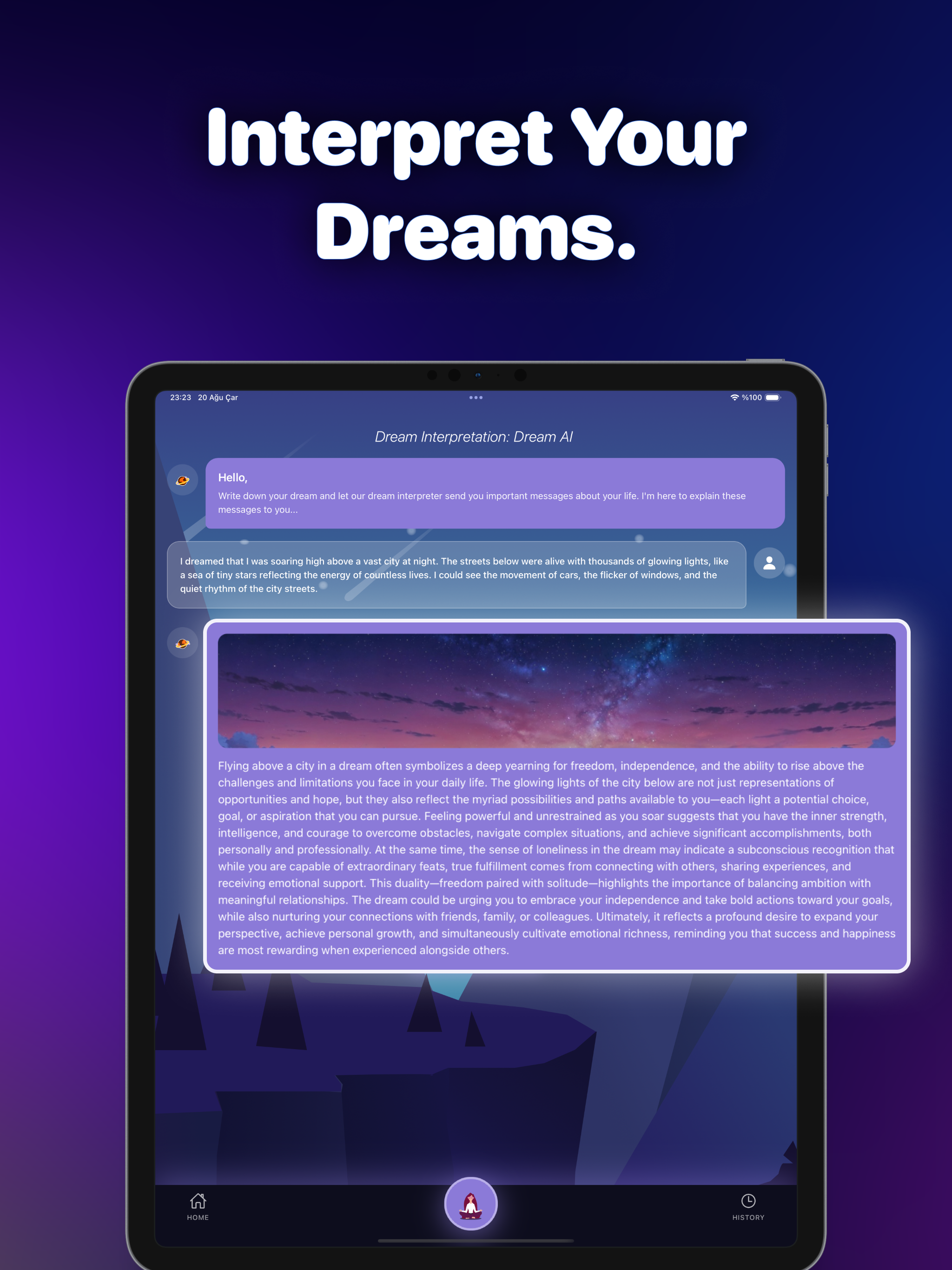 Dream Interpretation: AI App