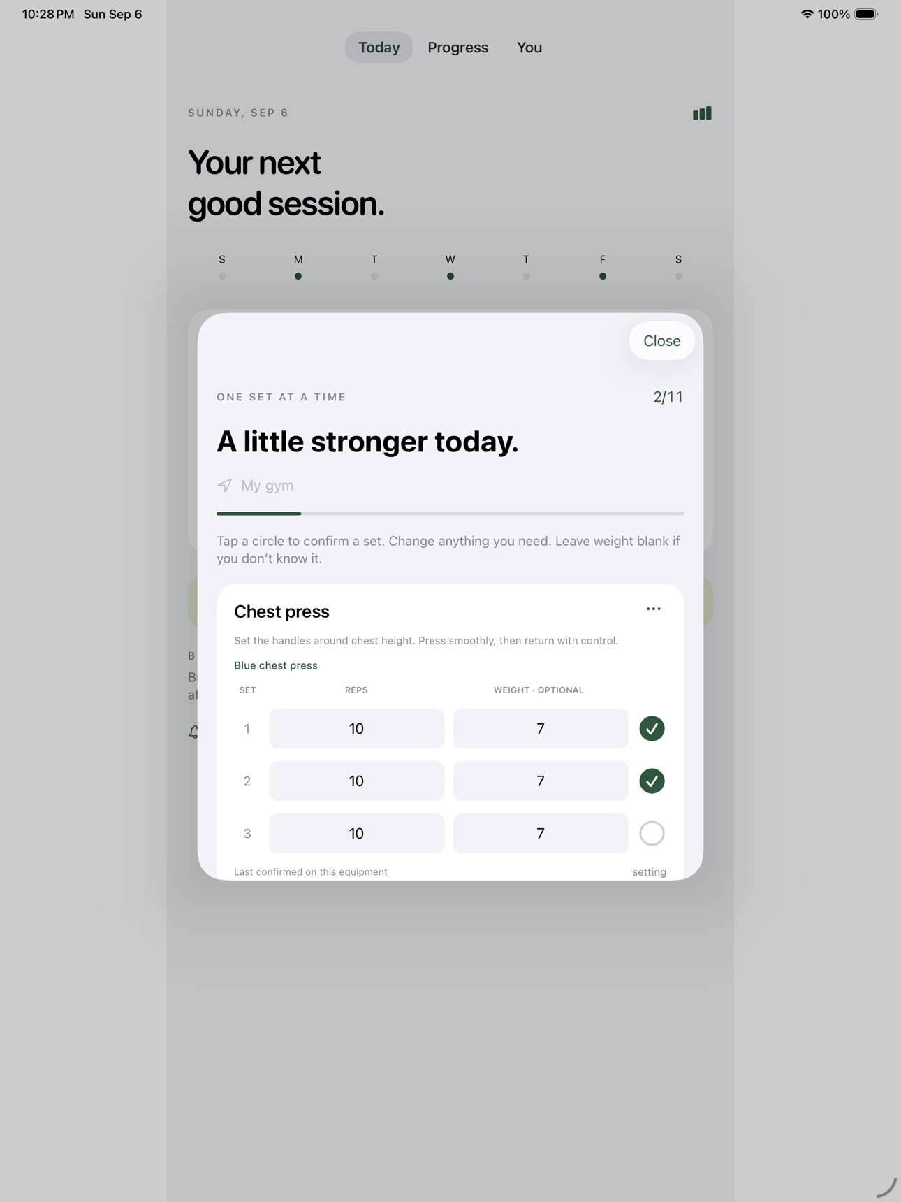 Screenshot 6 of Setwise - Your Workout Coach