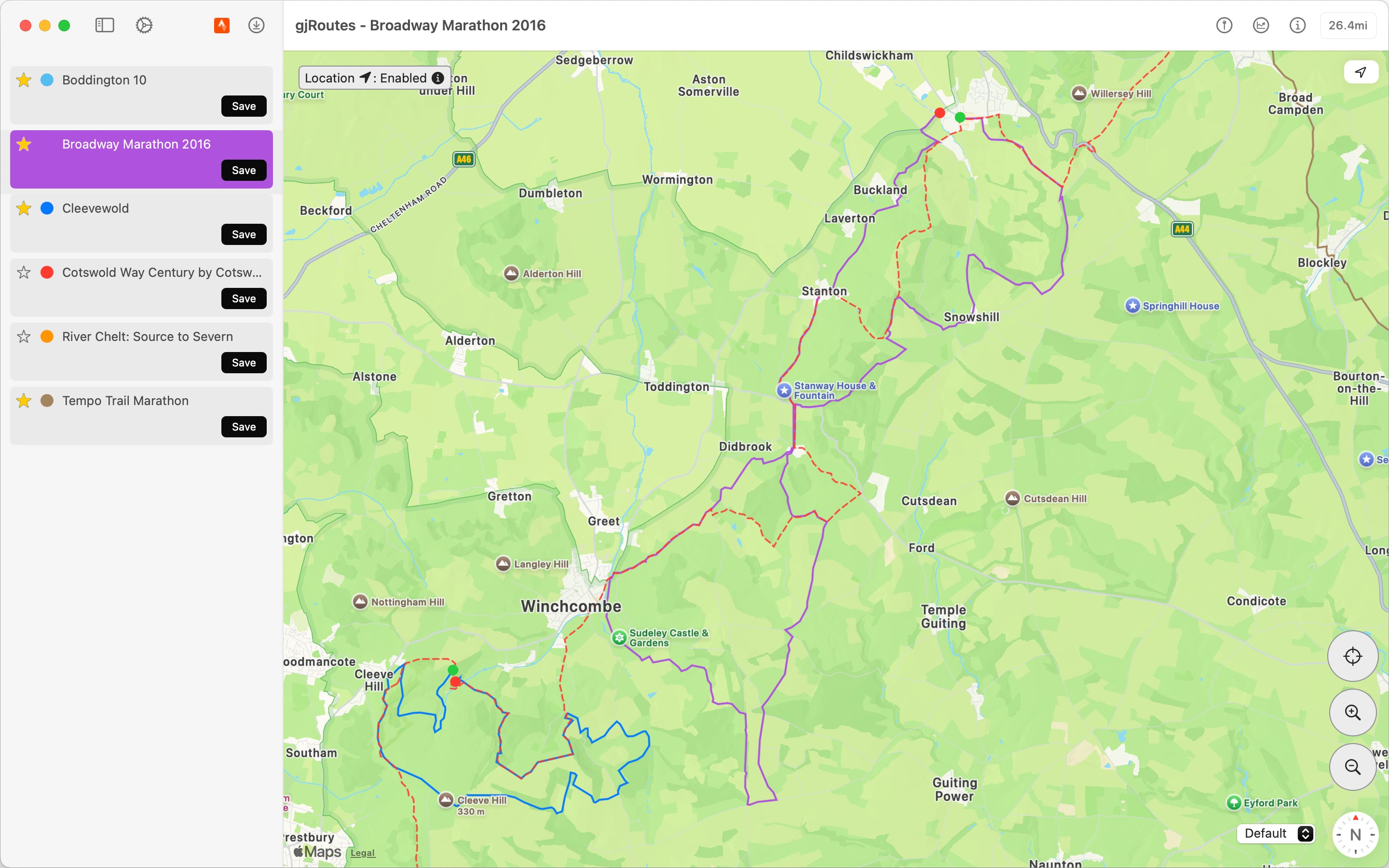 gjRoutes screenshot 20