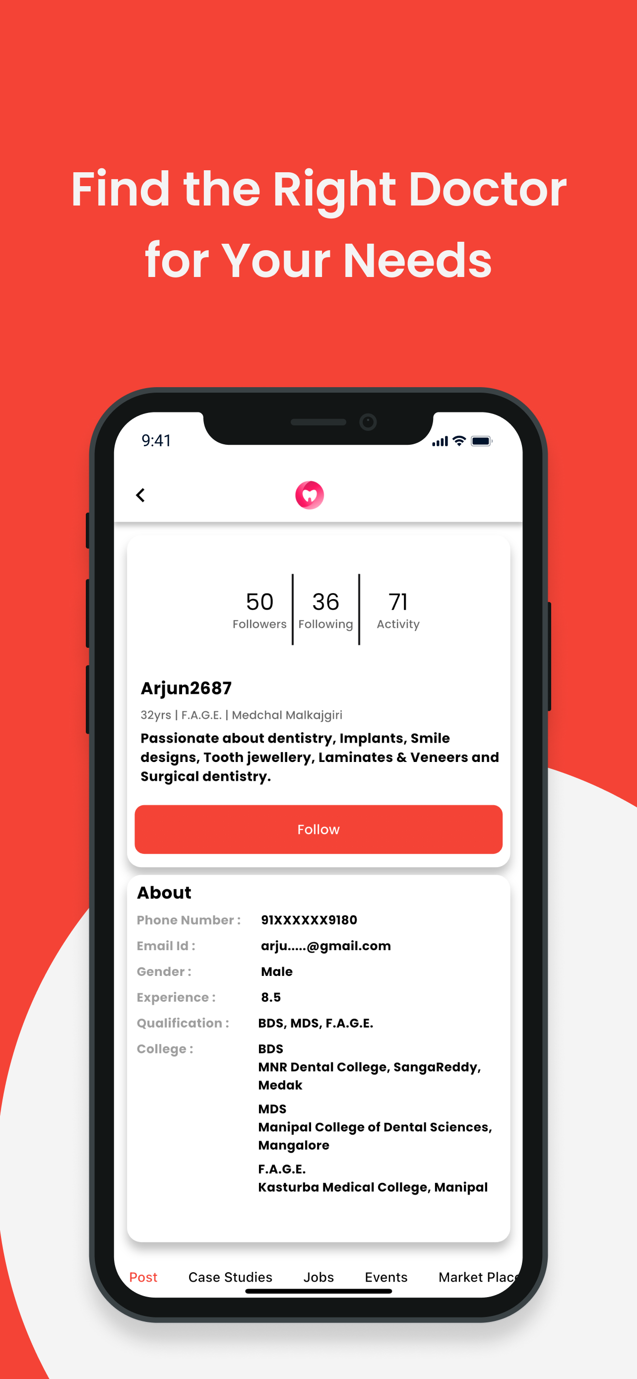 DENTE - DENTAL NETWORK & EDU screenshot 8