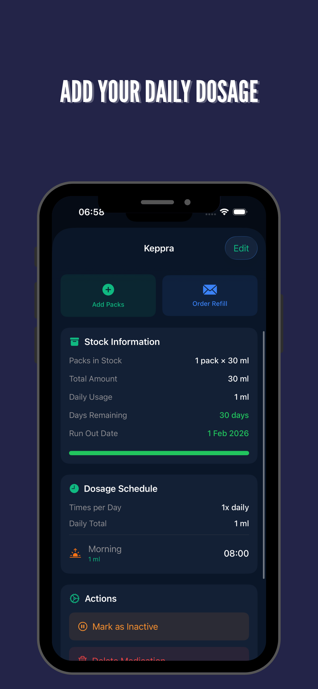 MediStock App