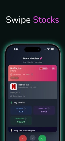 StockmatcherAI screenshot