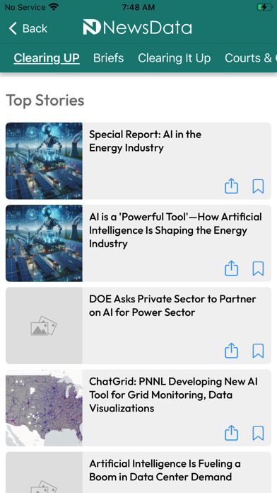 NewsData Screenshot