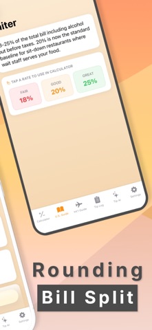 Tip Calculator - Tip Check iPhone screenshot