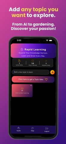 Rapid Learning screenshot