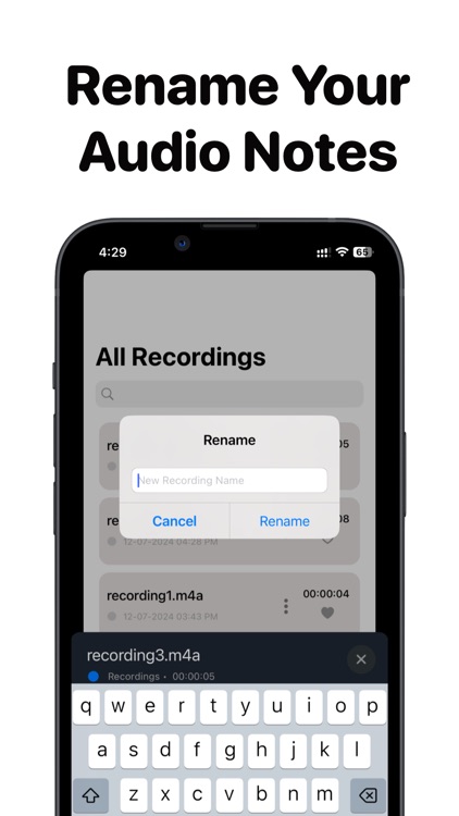 Audio Recorder | Voice Memos screenshot-4