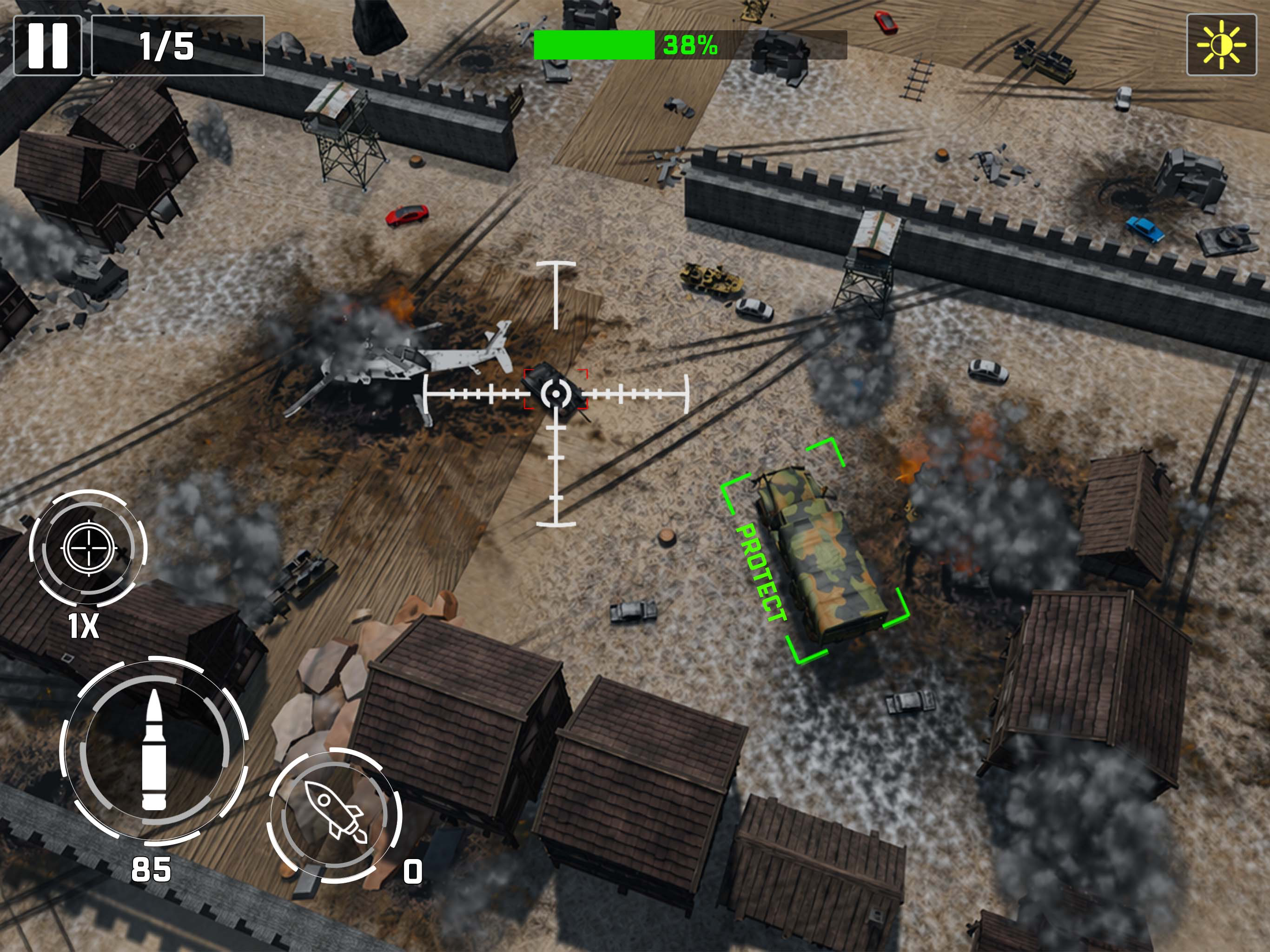Drone War: Air Shooting 3D screenshot 6