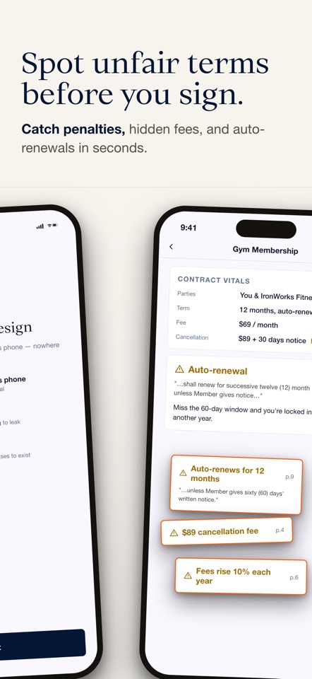 Privy Pilot – Contract Review screenshot 4