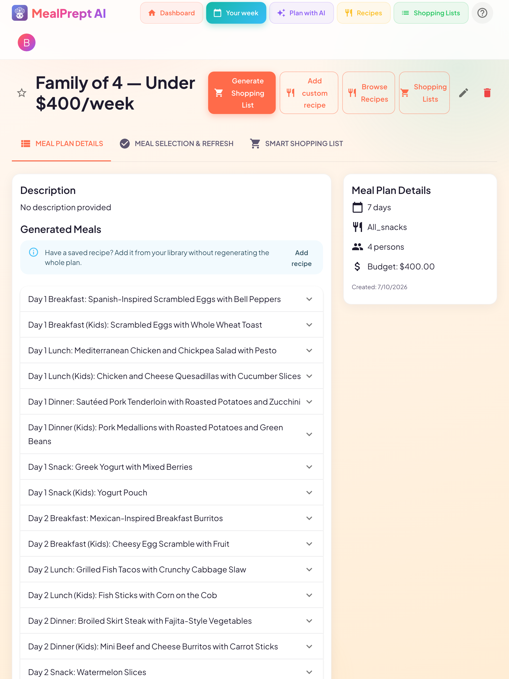 MealPrept AI screenshot 15