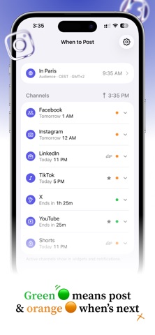 When to Post: Boost Your Reach Screenshot 2 of 4