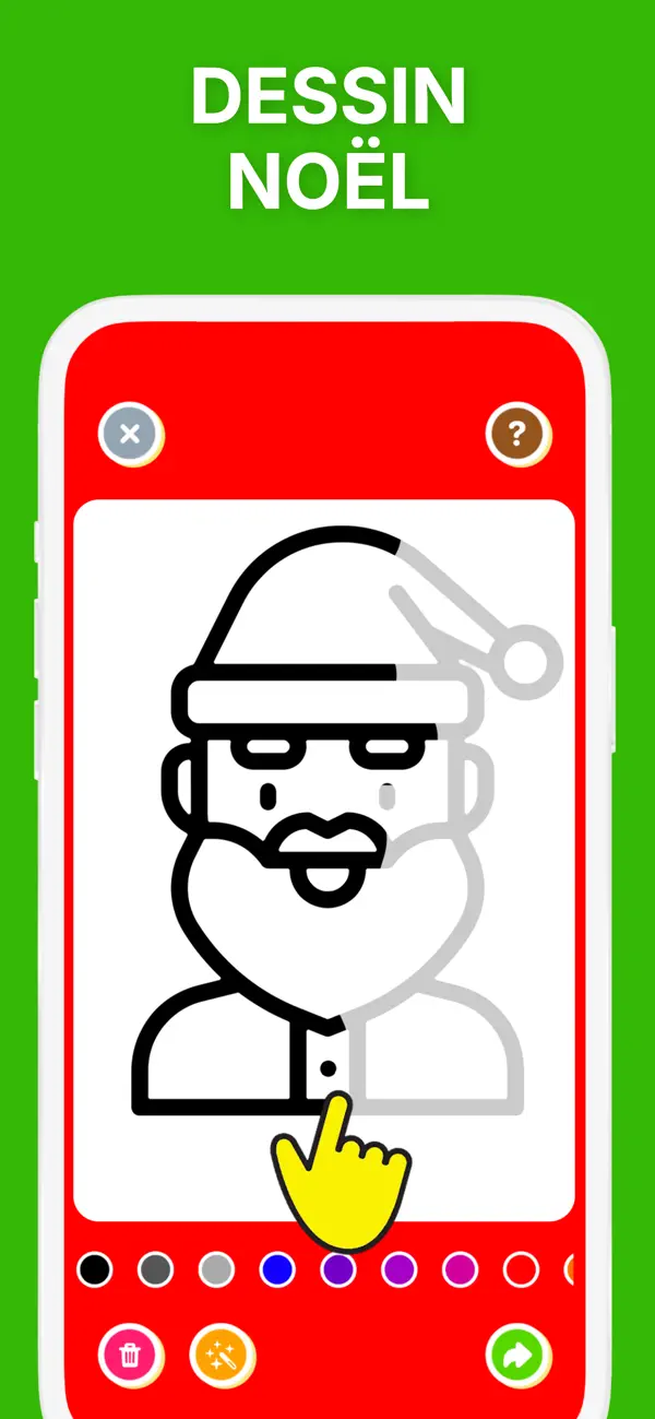 Screenshot #2 pour Coloriage de noël pour enfant