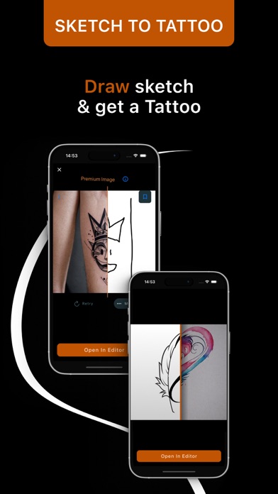 AI Tattoos - Tattoo Maker & AR Screenshot