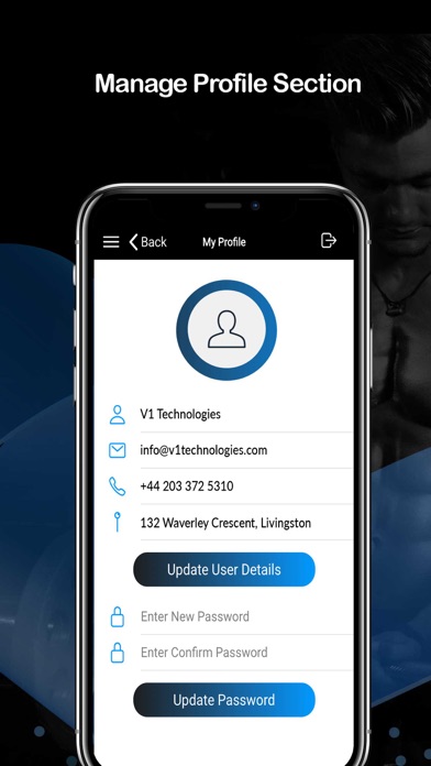 V1 Gym Fitness Health Training Screenshot