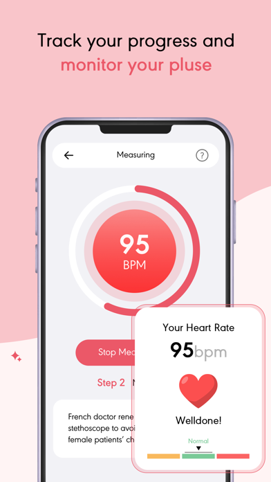 Heart Rate Monitor & Tracker Screenshot