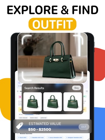AI Lens: Reverse Image Search iPad screenshot
