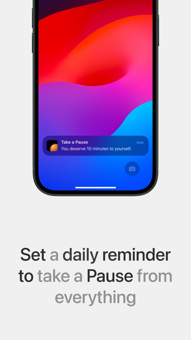 Pause: A Mental Wellness Habit Screenshot
