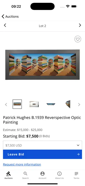 Hill Auction Gallery screenshot 3