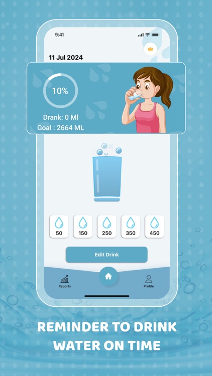 My Hydration: Water Reminder screenshot-1