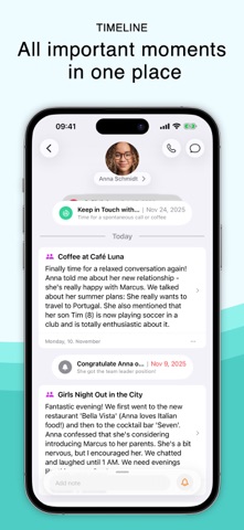 HighFive: Contact Journal CRM Screenshot 2 of 5
