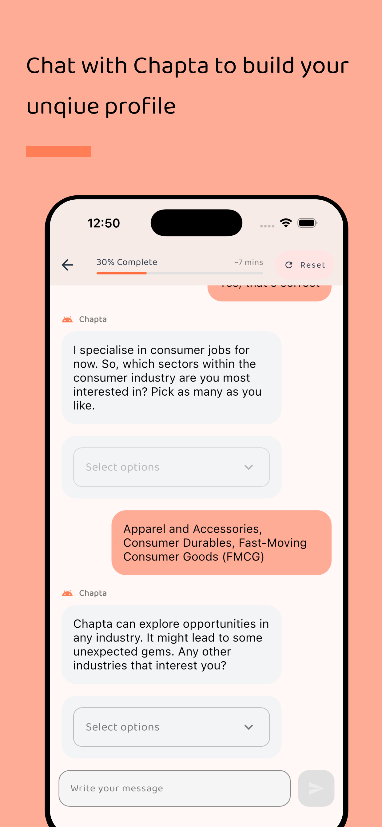 Chapta – Job Dating