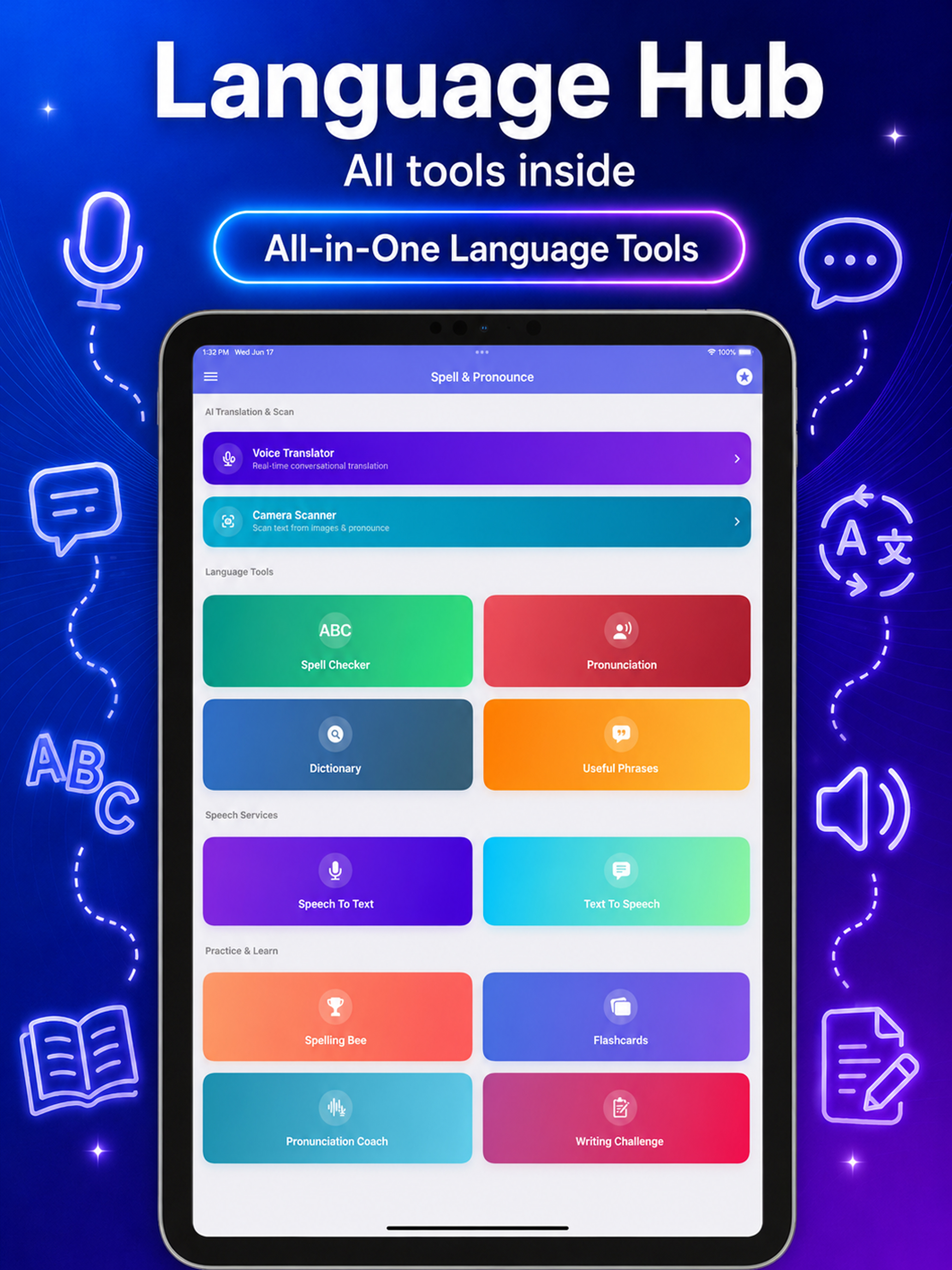 Pronounce & Spell Checker AI