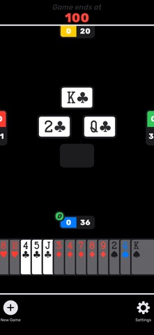 Hearts by Staple Games iPhone screenshot