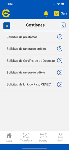 Chorotega App Movil Screenshot 2 of 3