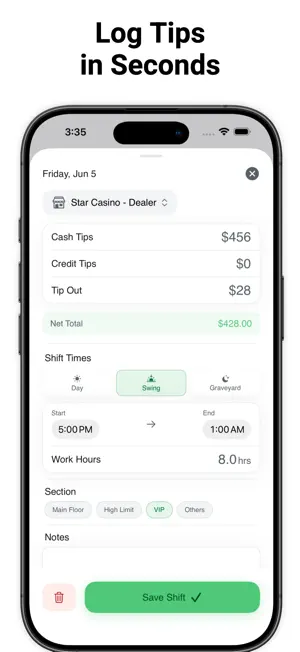TipStream: Tip Tracker screenshot 2