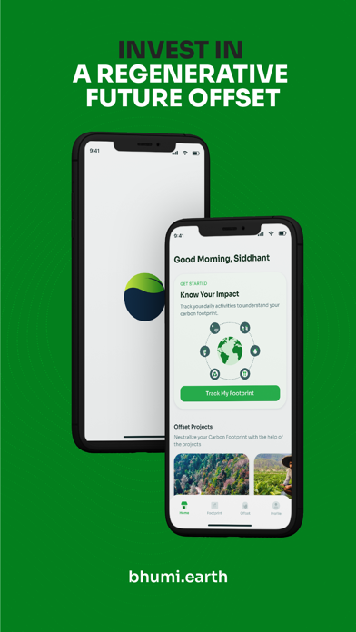 Bhumi Sewa - Carbon Footprint Screenshot 1 - AppWisp.com