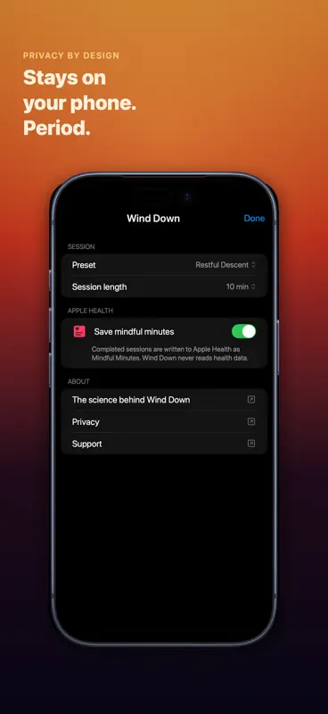 Wind Down — Sleep Breathing screenshot 6 of 8