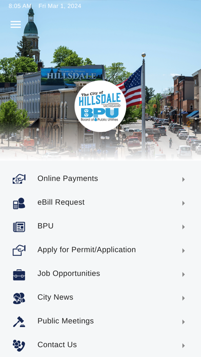 My Hillsdale screenshot