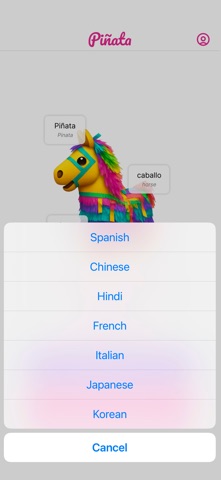 Piñata - AI Vocabulary Tagging screenshot