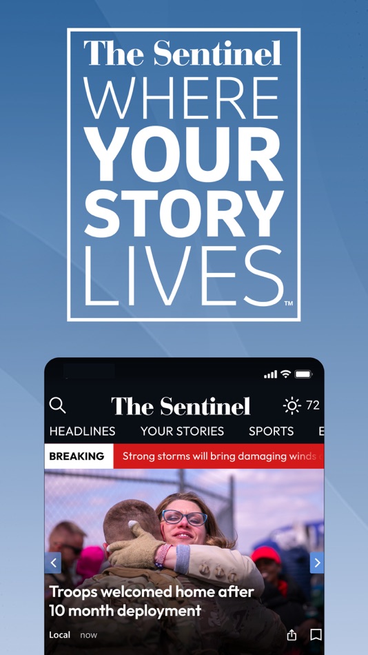 #1. The Sentinel, Carlisle, PA (iOS) 由: Lee Enterprises